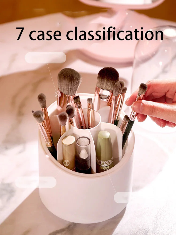 Findfull™ 360° Rotating Makeup Brush Holder